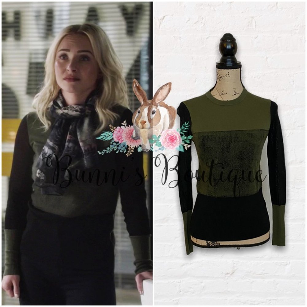 Juliette Barnes' Rag & Bone Colorblock Pullover